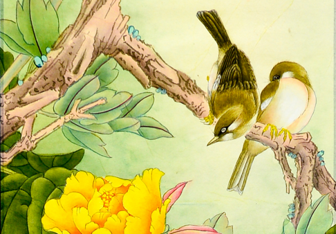 花鳥畫——李建民